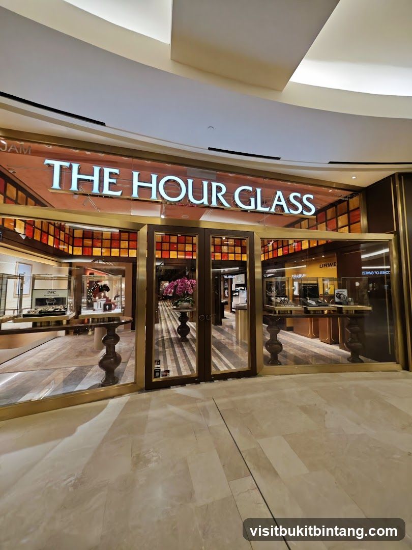 The Hour Glass The Gardens Mall