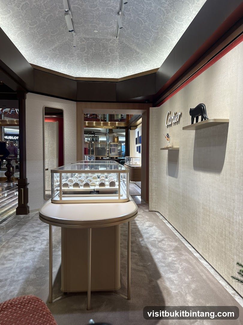 Cartier Store Interior
