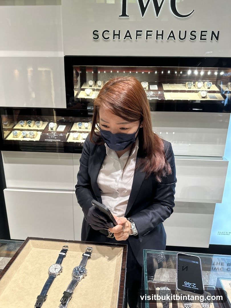 Sales Associate with Watches