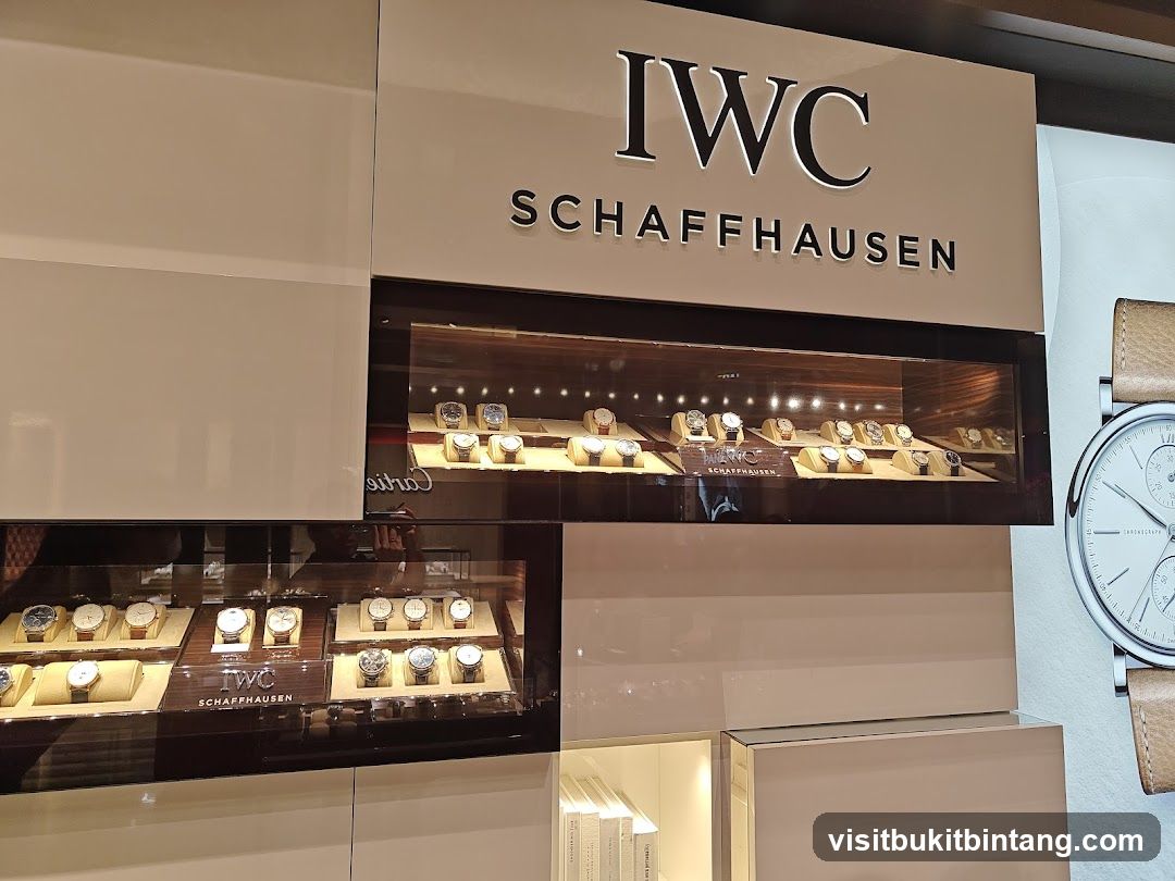 IWC Schaffhausen Watch Display