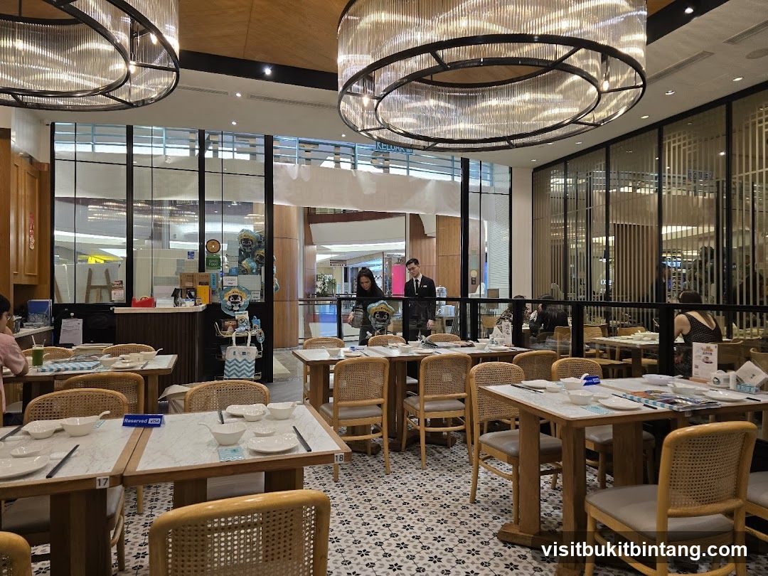 Restaurant Interior with Dining Tables