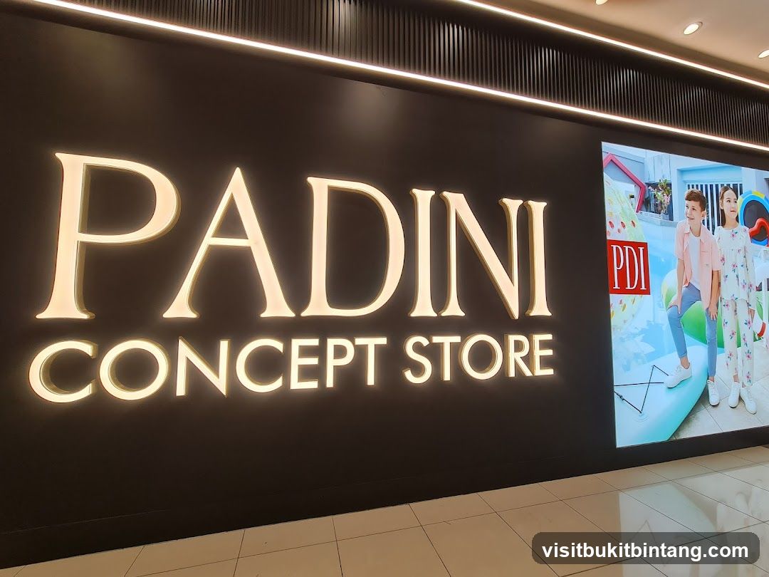 Padini Concept Store Signage