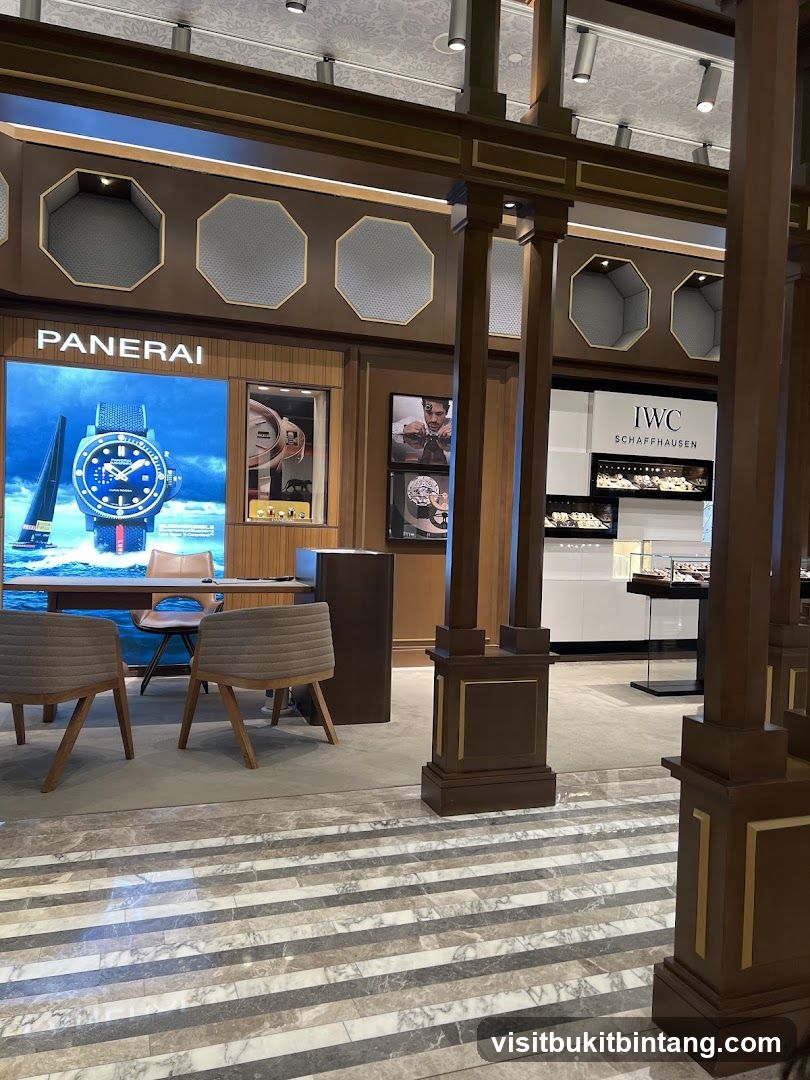 Luxury Watch Store Interior