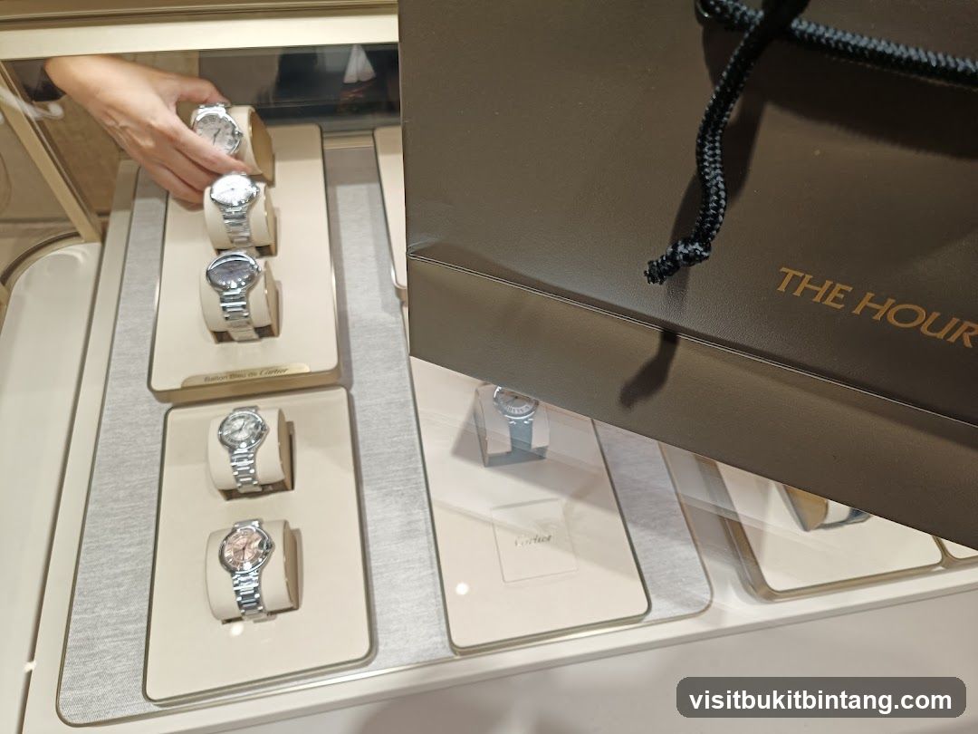Watches on Display