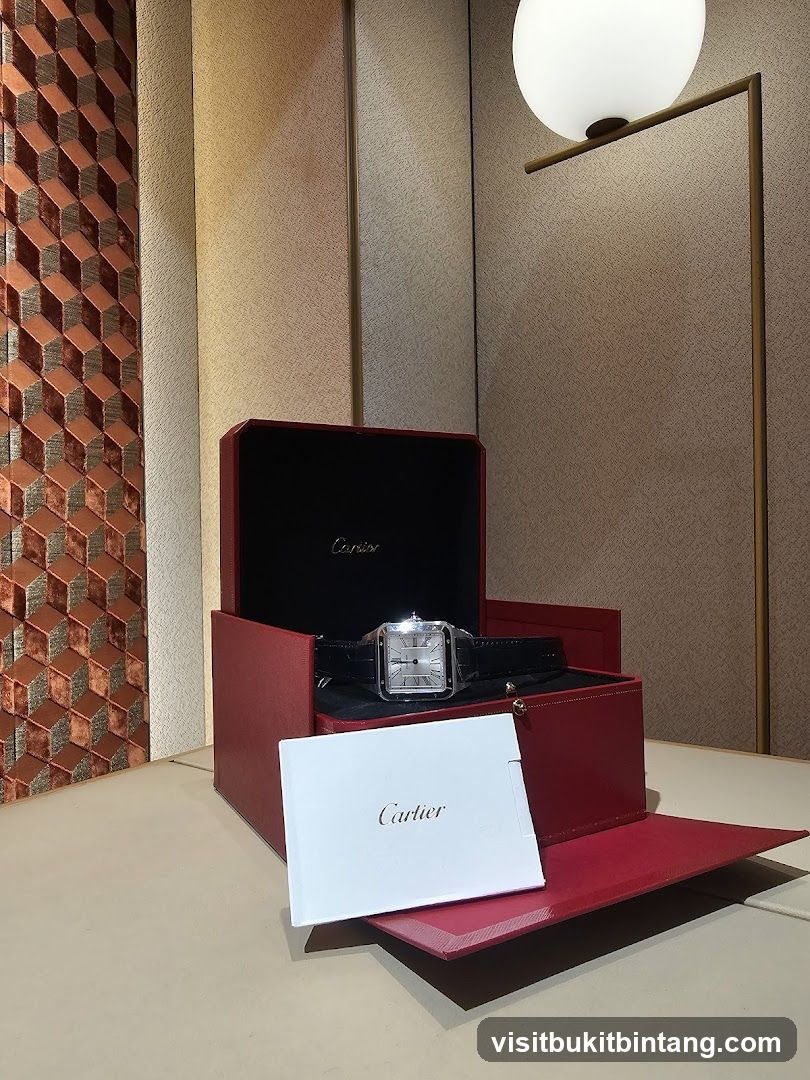 Cartier Watch Display