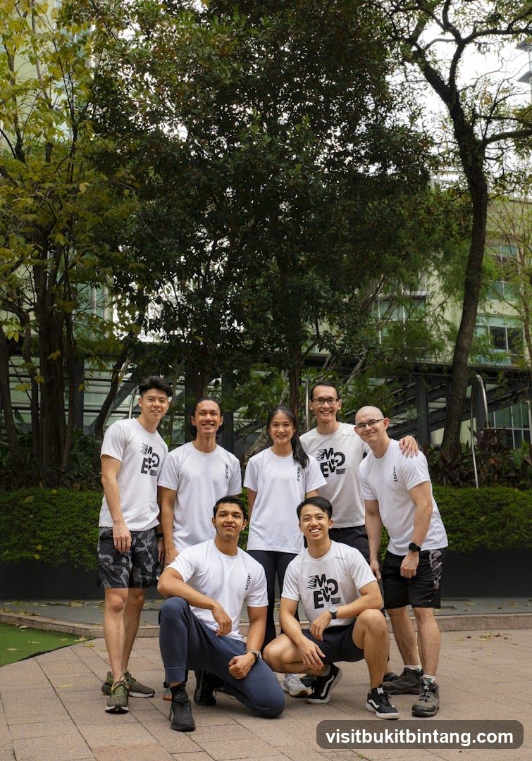 Group of people in athletic wear