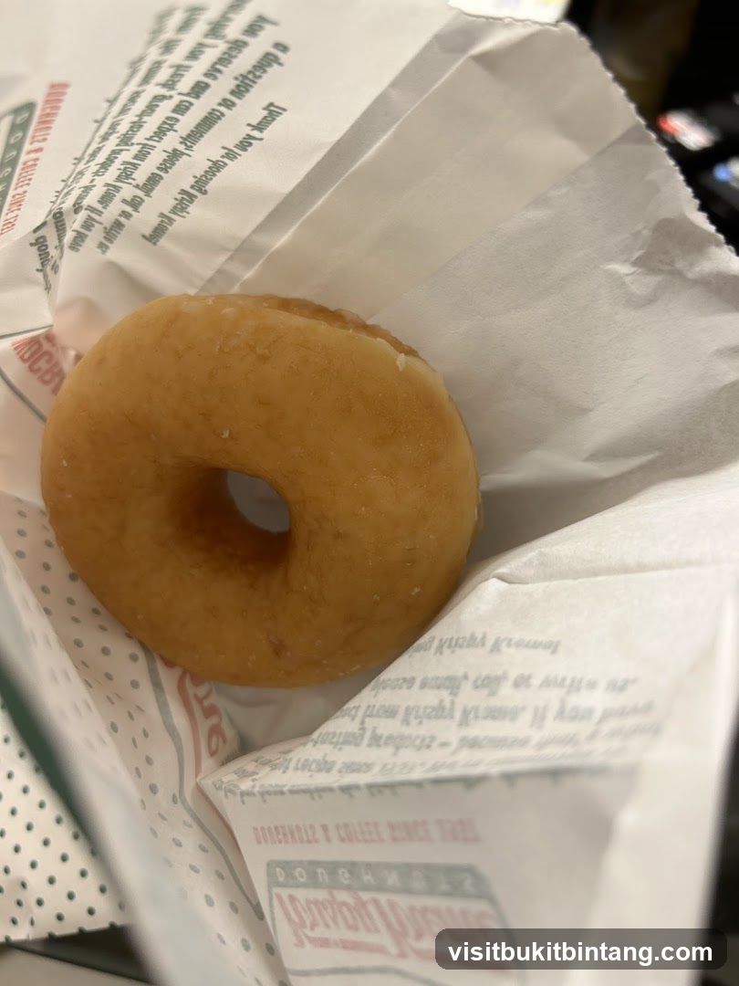 Glazed Donut in Bag