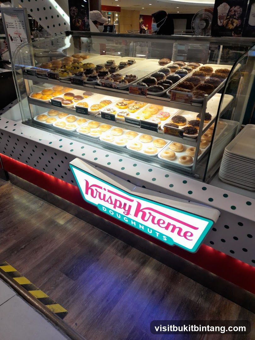 Krispy Kreme Doughnut Display