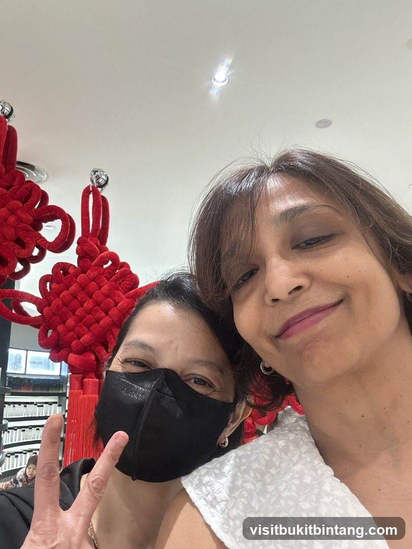 Two Women Posing for a Selfie