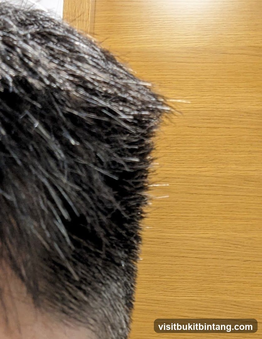 Hair with Gel