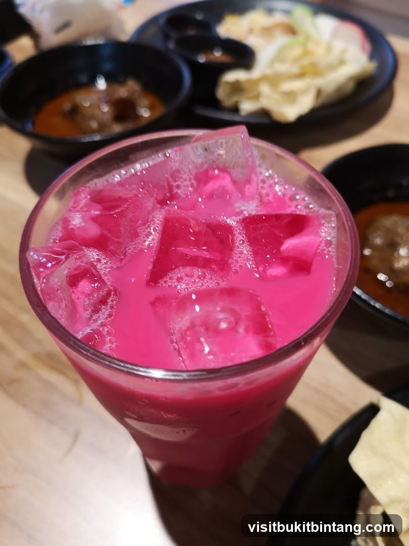 Pink Drink with Ice