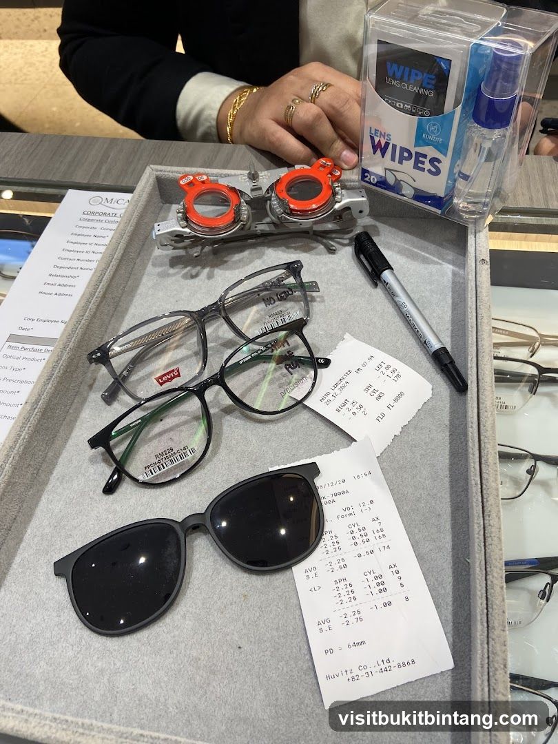 Eyeglasses and Optometry Equipment
