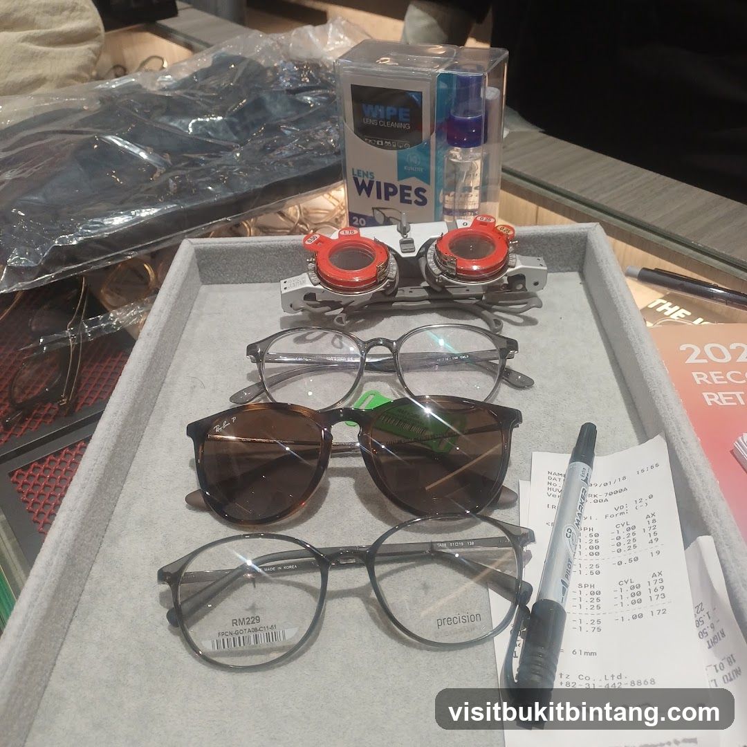 Eyeglasses and Optometry Equipment