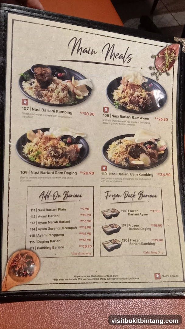 Main Meals