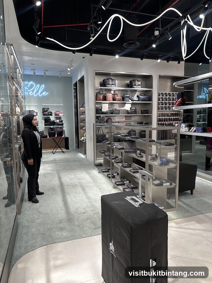 Store Interior with Handbags