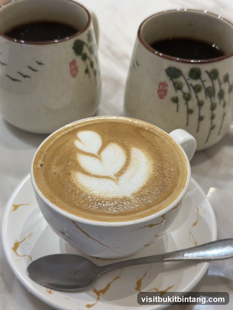 Coffee with Latte Art