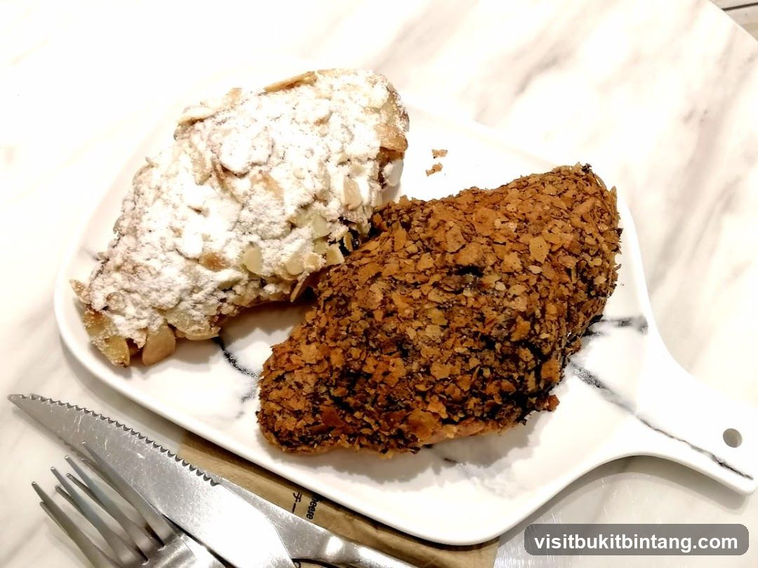 Almond and Chocolate Croissants