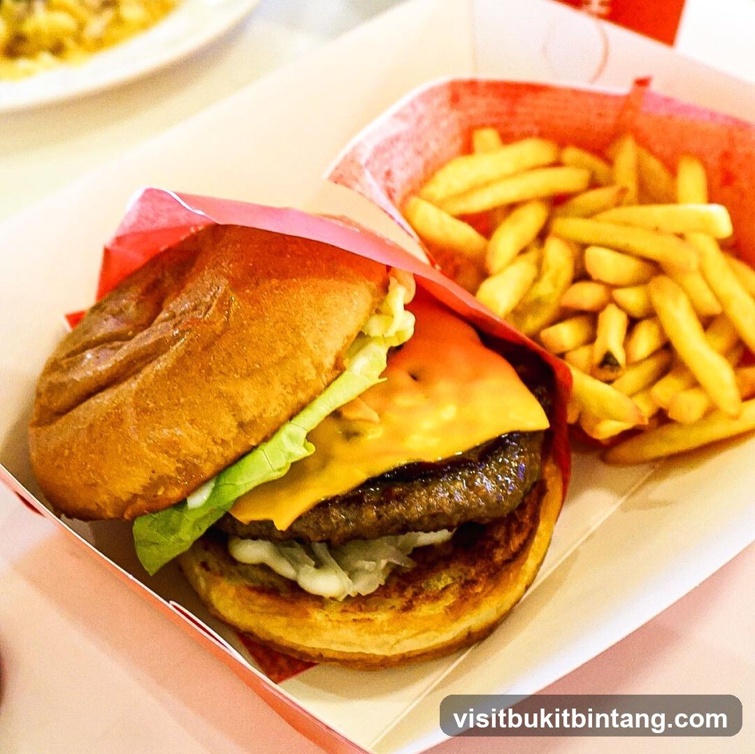 Cheeseburger and Fries