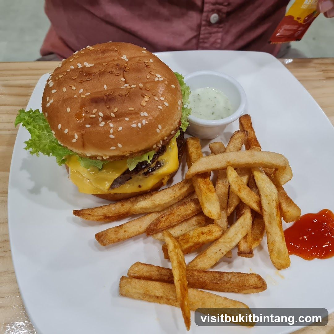 Cheeseburger and Fries