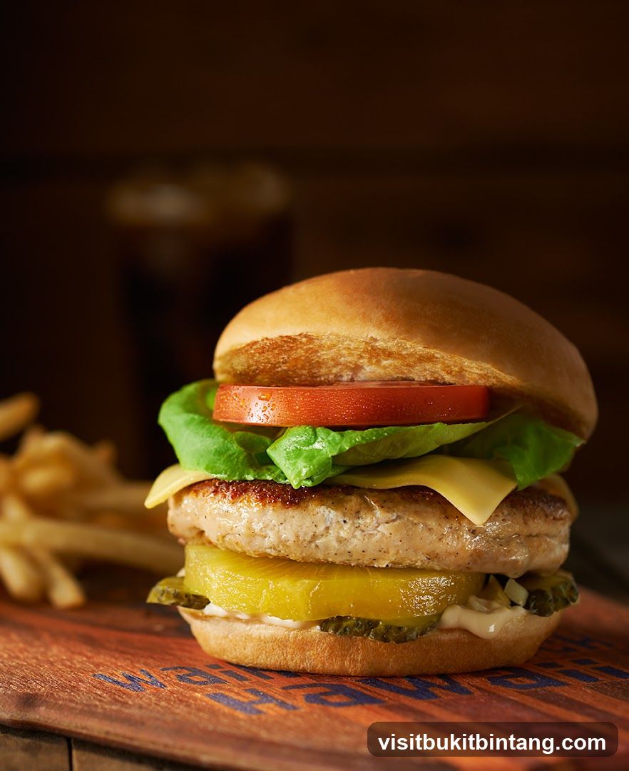 Burger and Fries