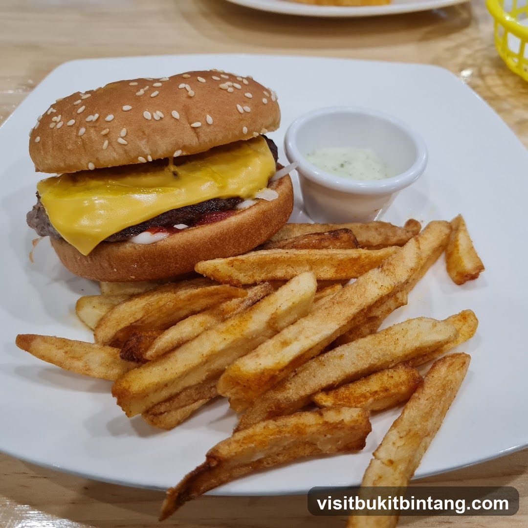 Cheeseburger and Fries