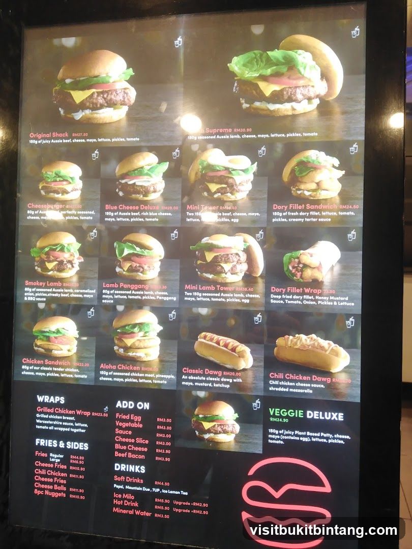 Burger Menu