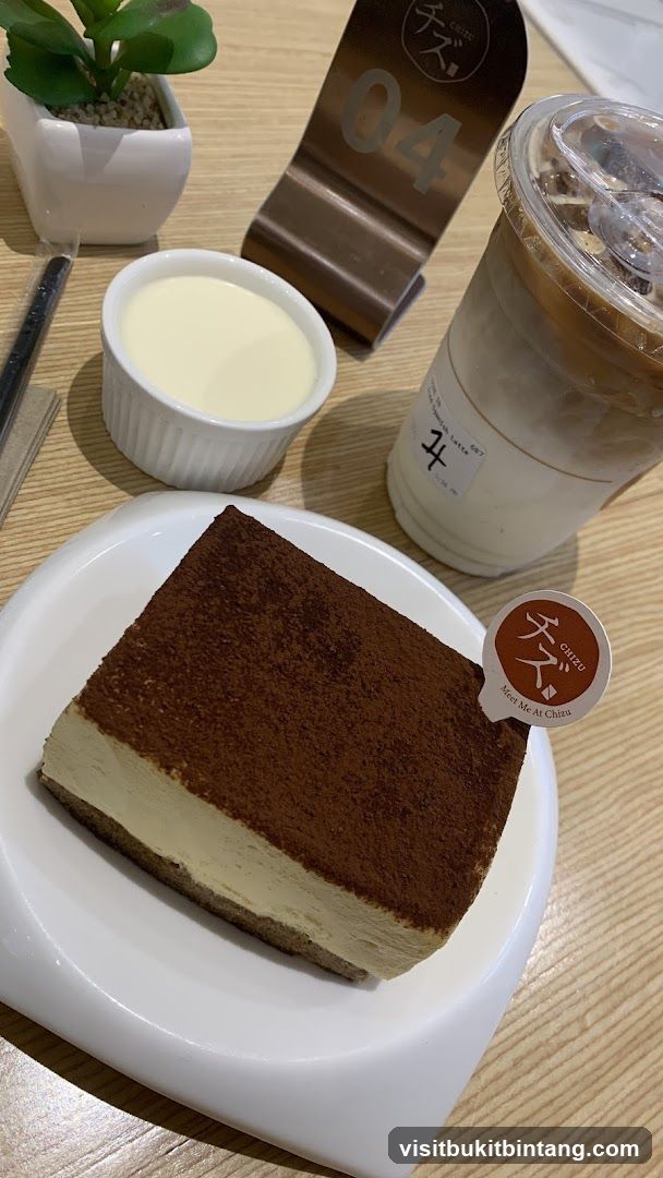 Tiramisu and Coffee