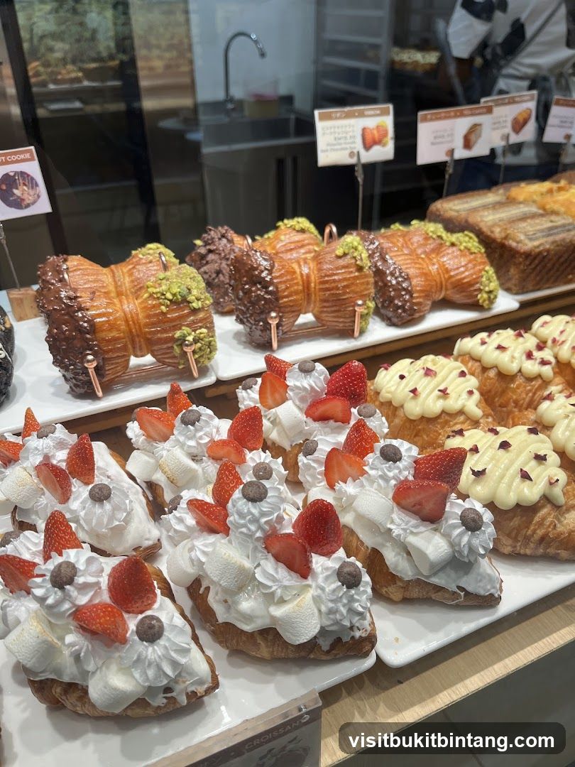 Pastries on Display