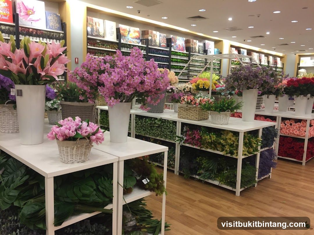 Artificial Flower Shop Interior