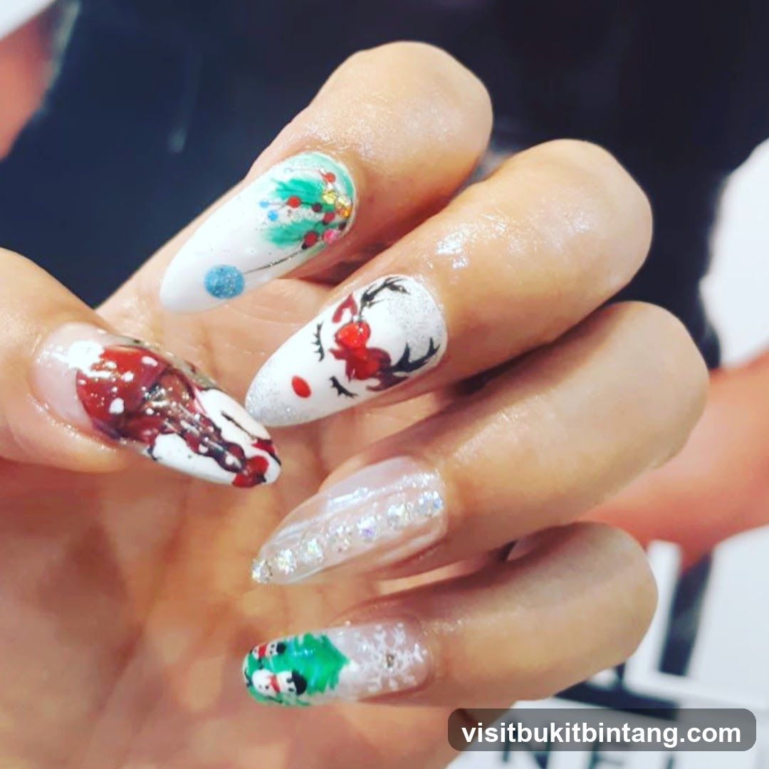Christmas Themed Nails