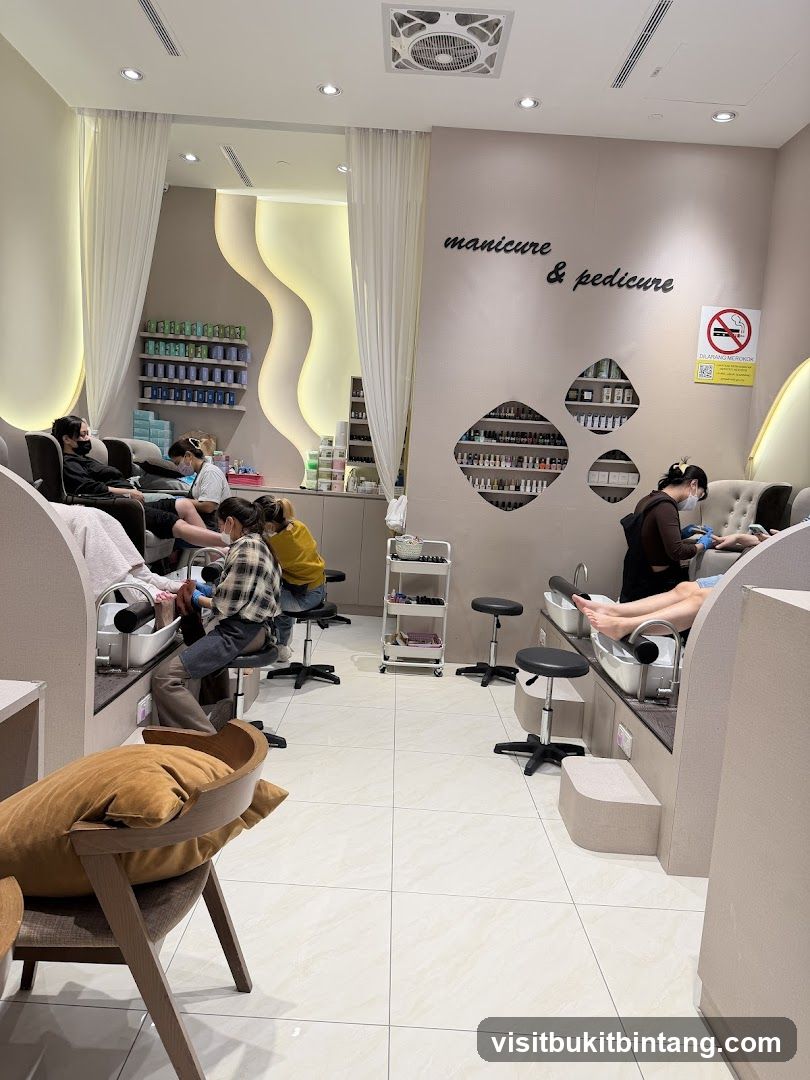 Nail Salon Interior