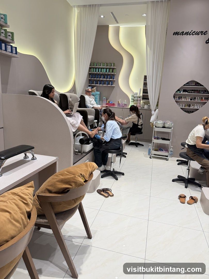 Nail Salon Interior
