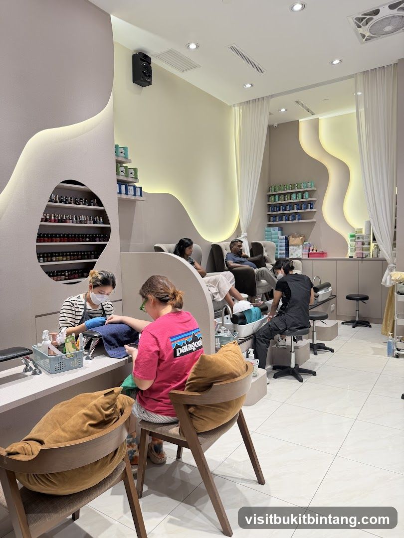 Nail Salon Interior