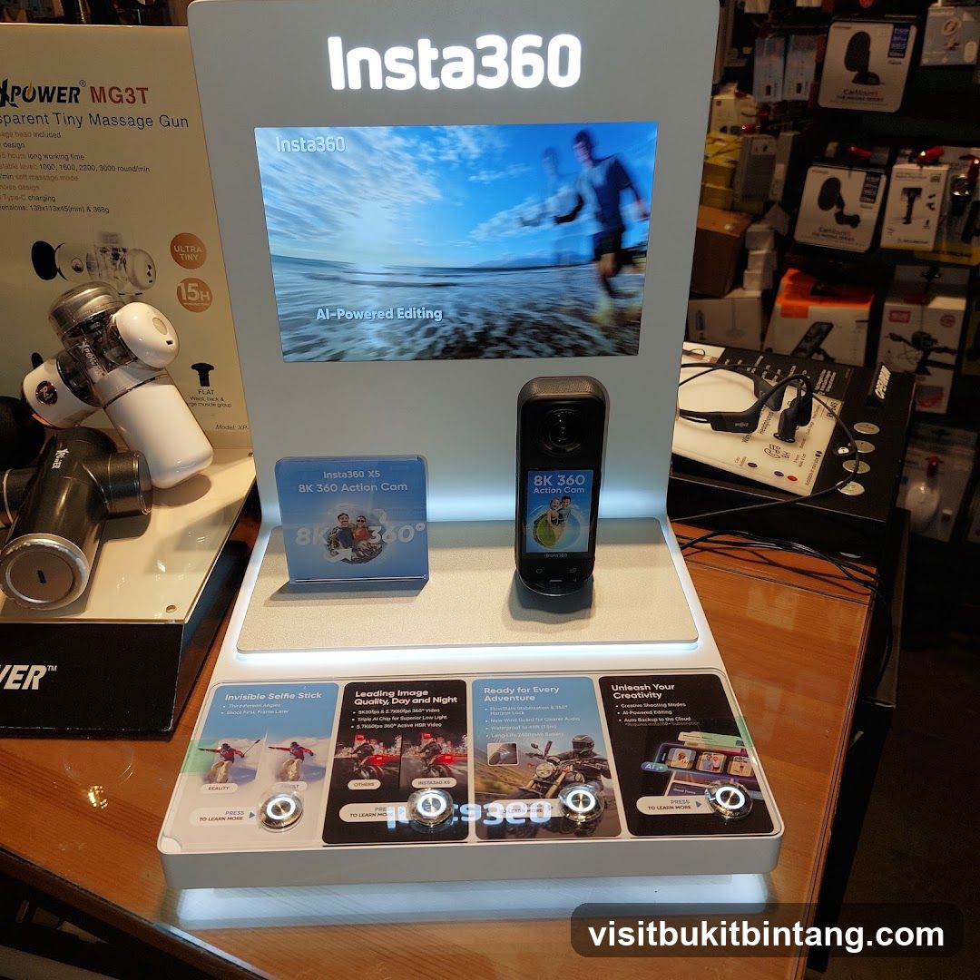 Insta360 Product Display