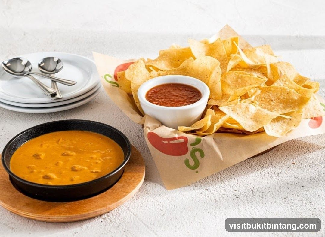 Chips and Queso Dip