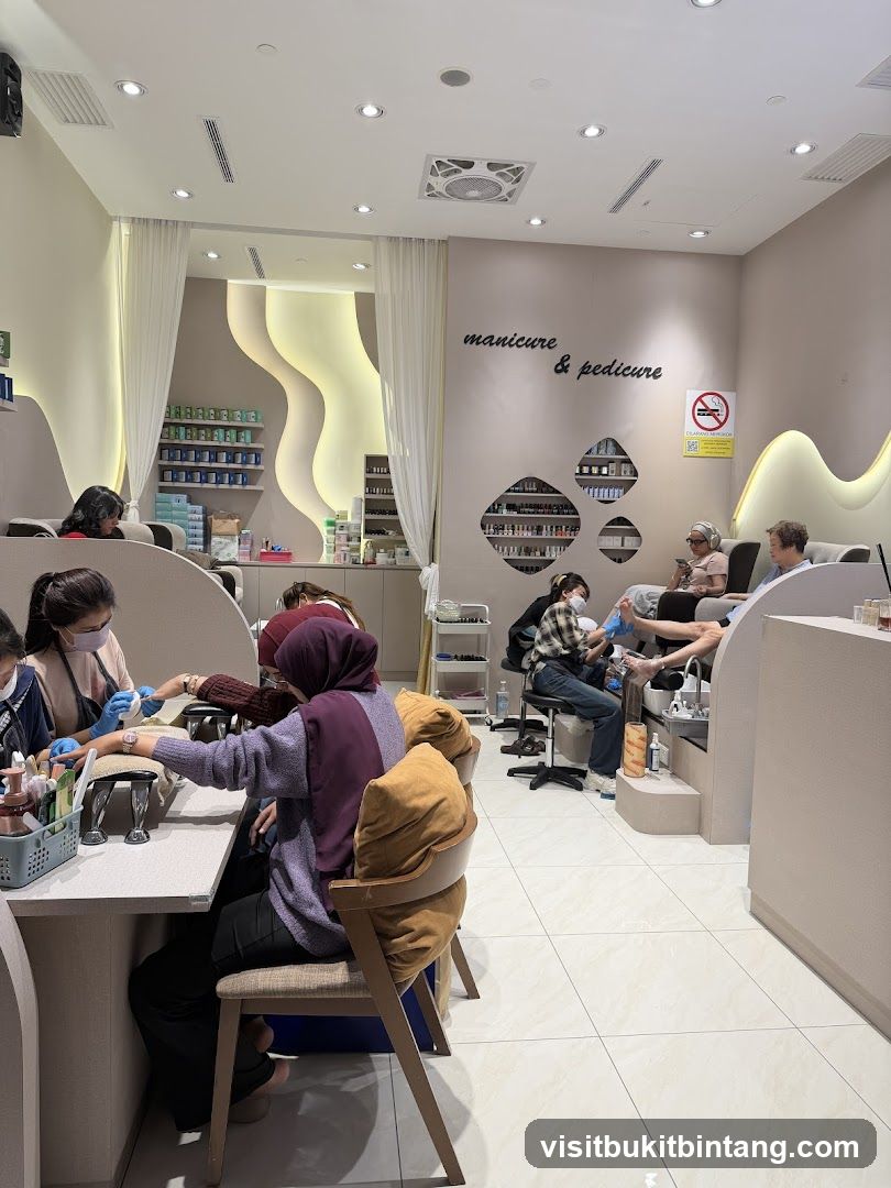 Nail Salon Interior