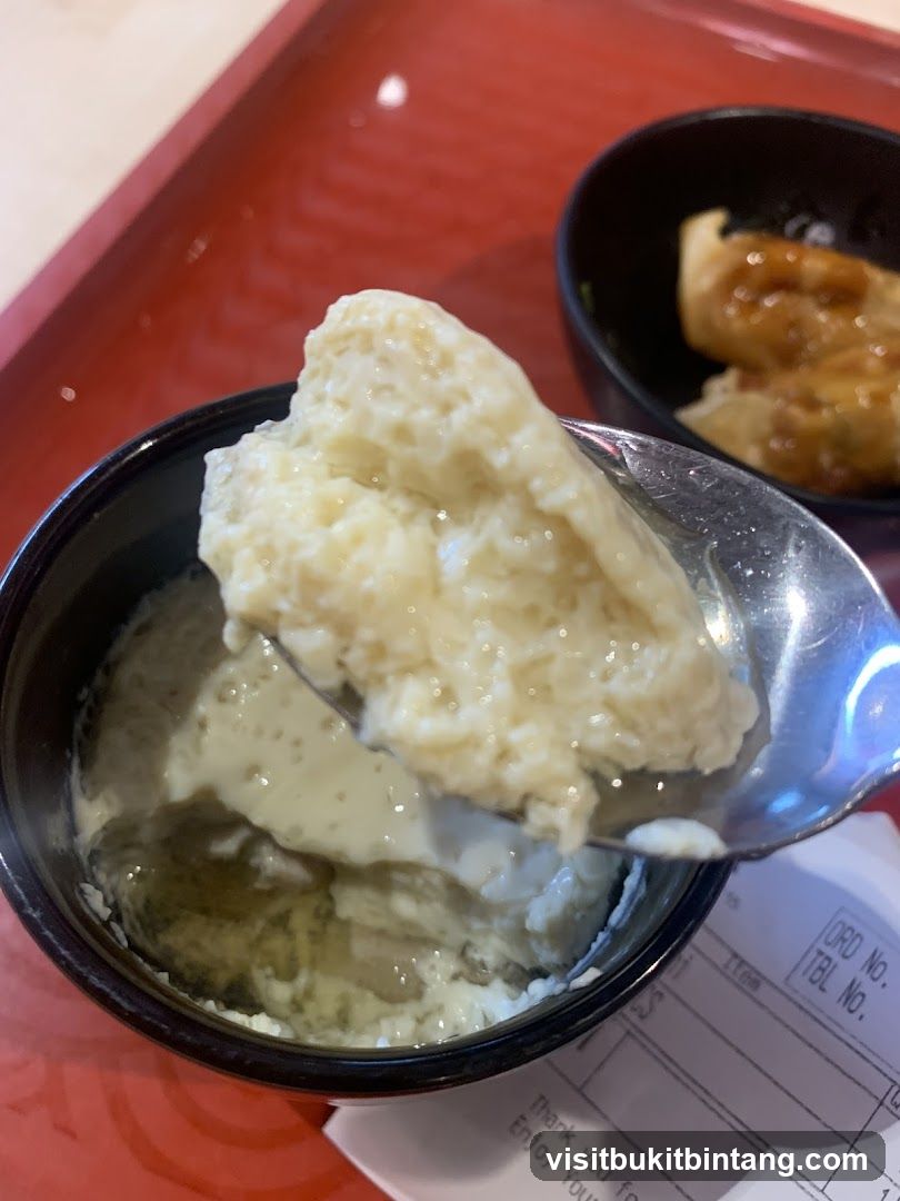 Steamed Egg Custard with Dumplings