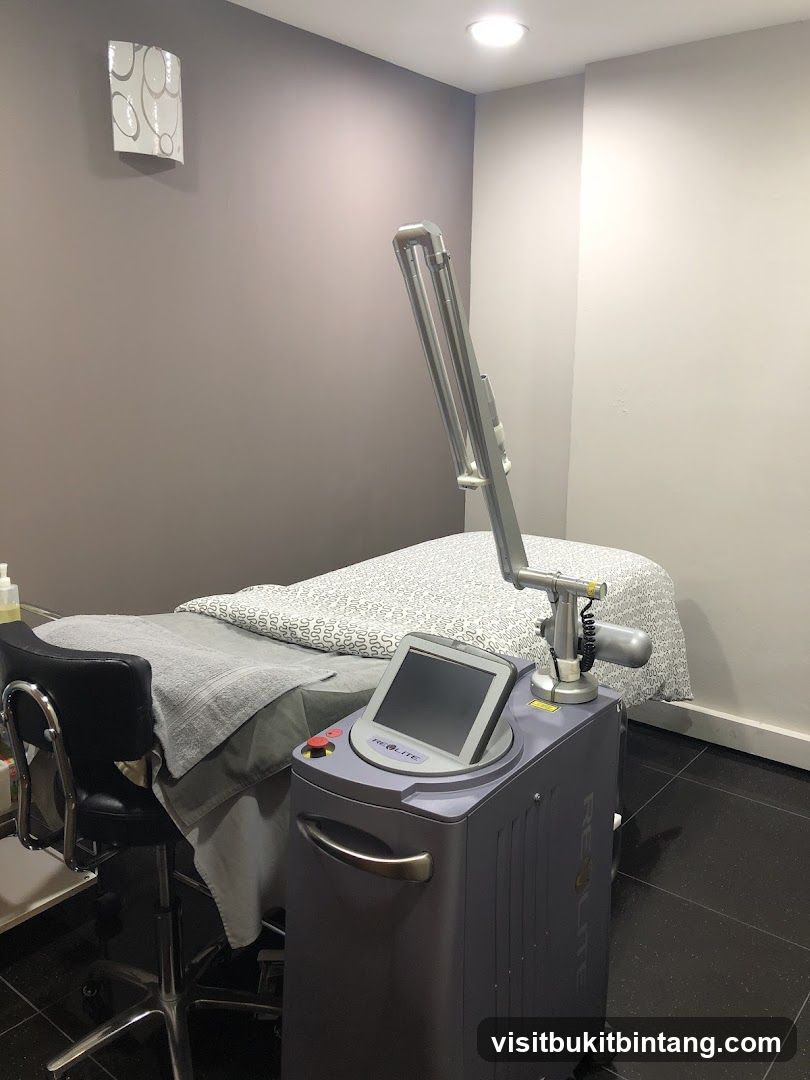Treatment Room with Laser Machine