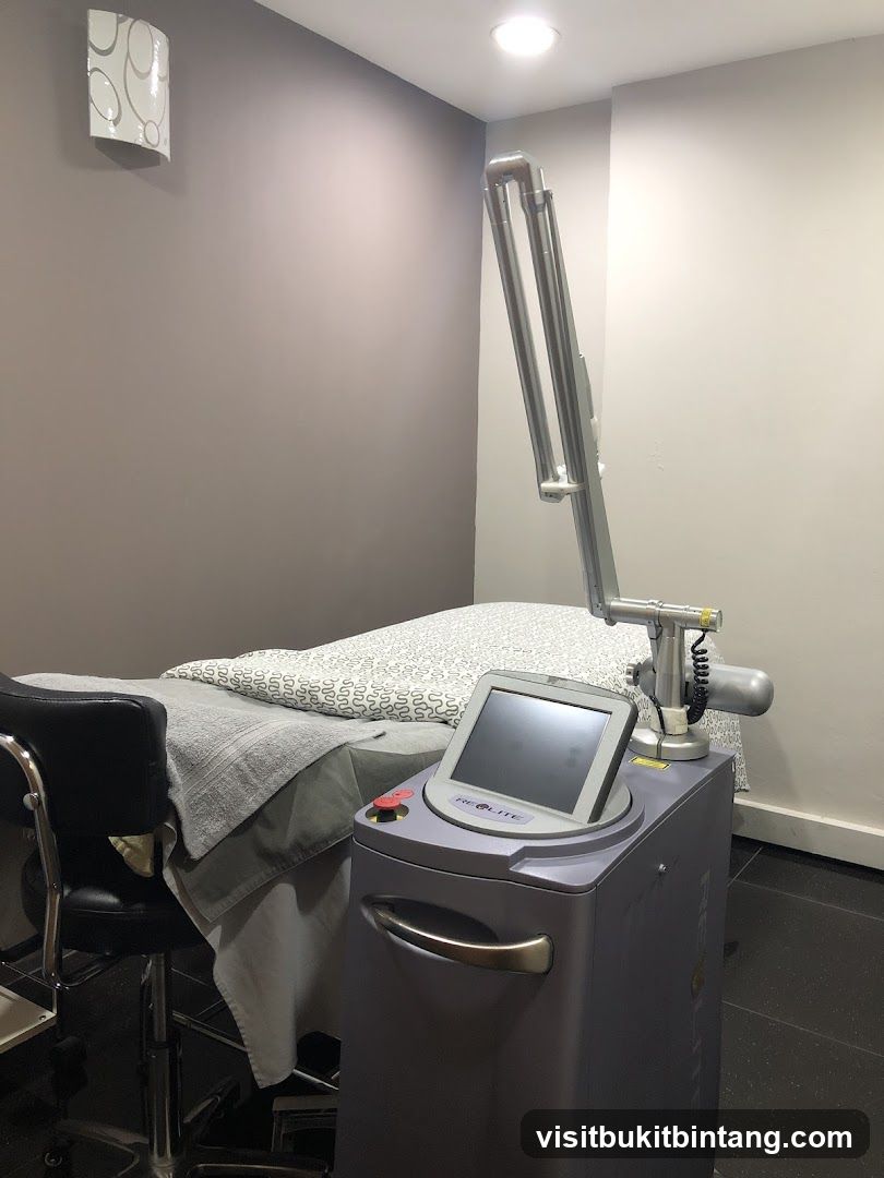 Treatment Room with Laser Machine