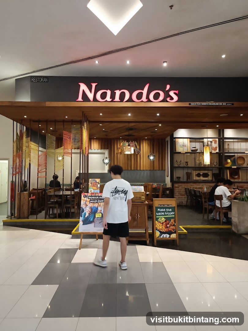 Nando's Restaurant Interior View