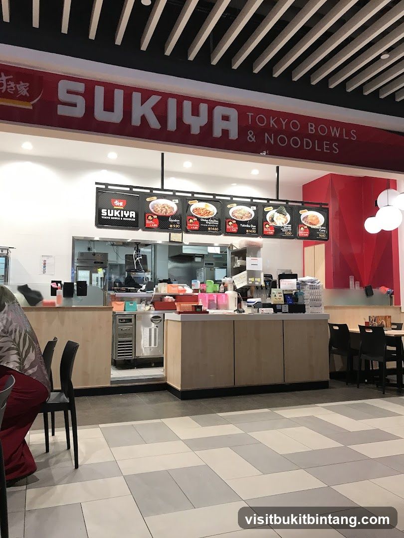Sukiya Restaurant Counter