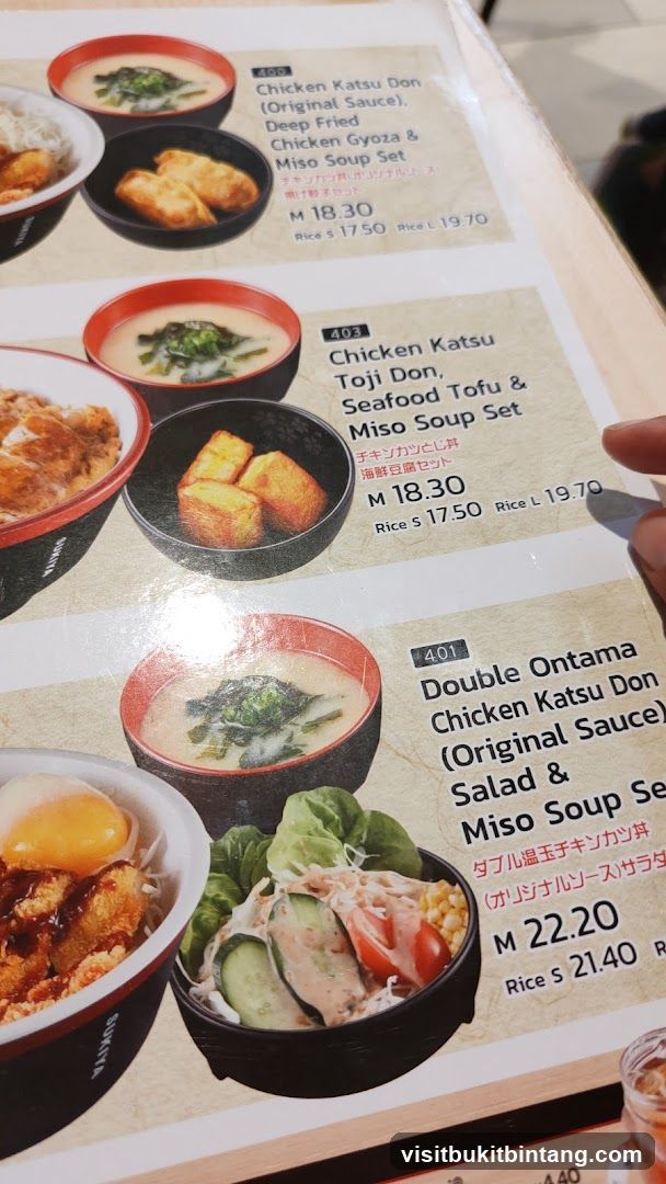 Menu Items