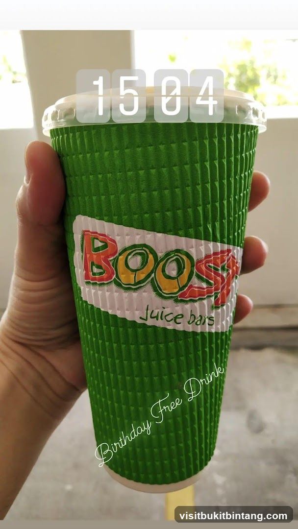 Boost Juice Cup