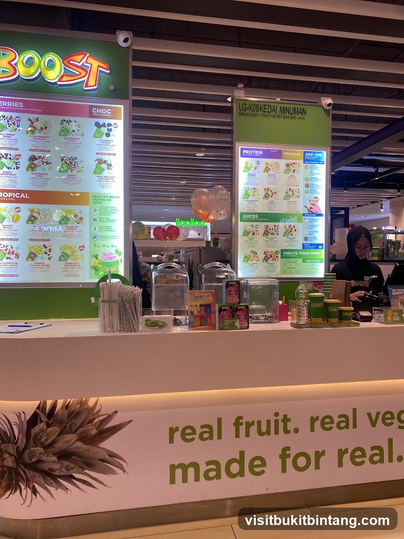 Boost Juice Bar Counter