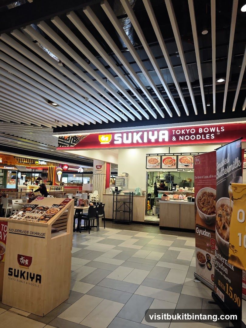 Sukiya Restaurant Interior