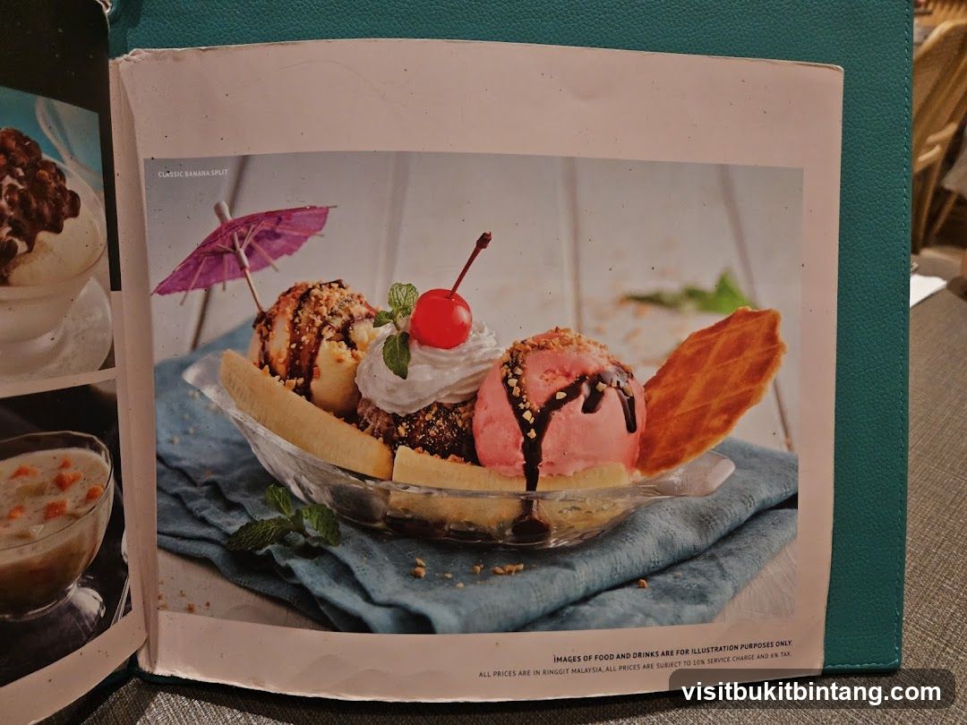 Banana Split Dessert Display