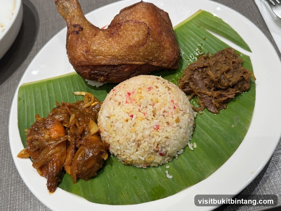 Fried Chicken and Rice Meal