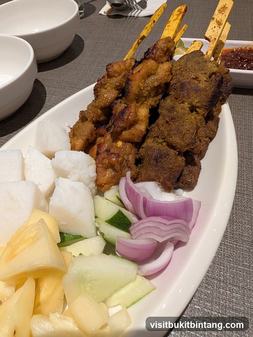 Sambal and Satay Platter