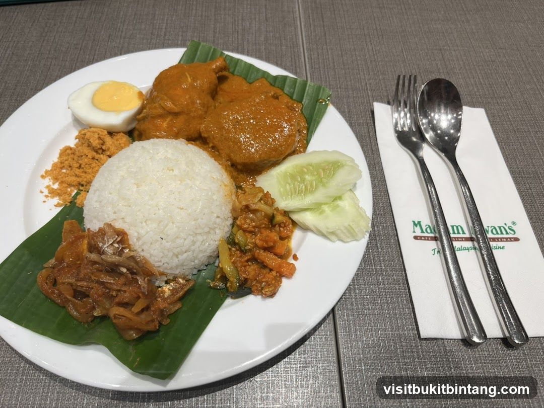 Nasi Lemak Plate