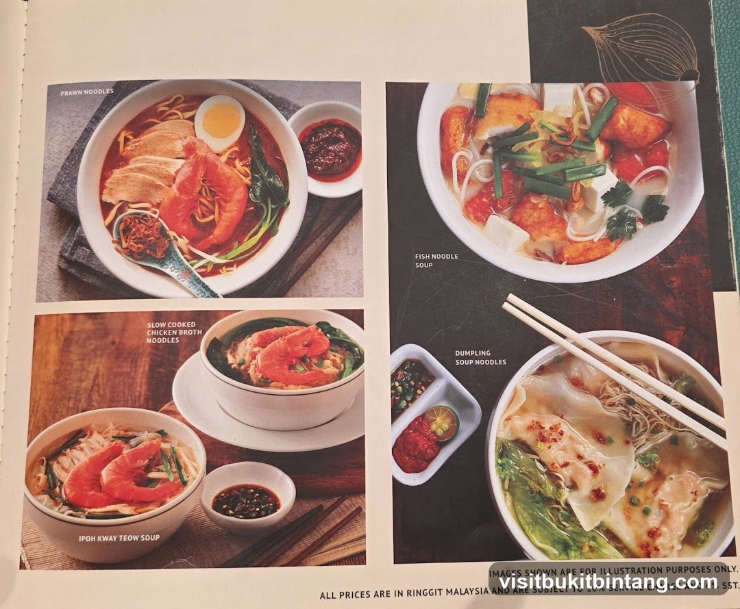 Food Menu Page